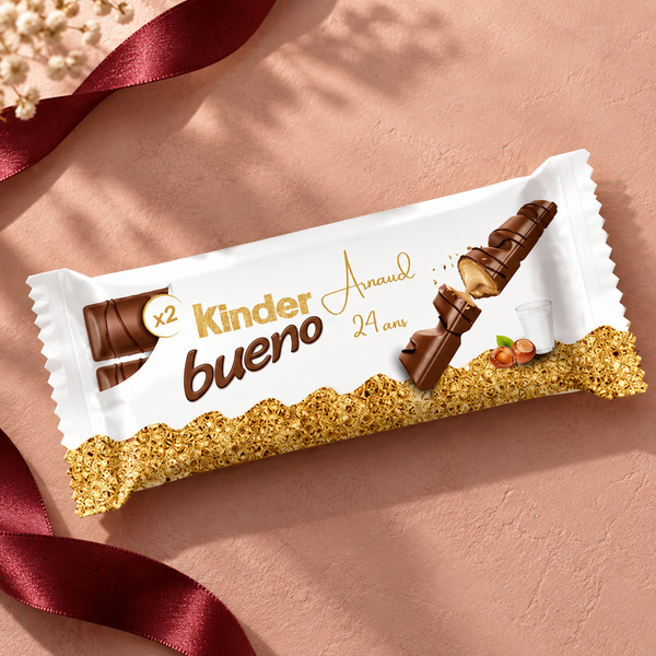 Chocolat avec emballage personnalisé