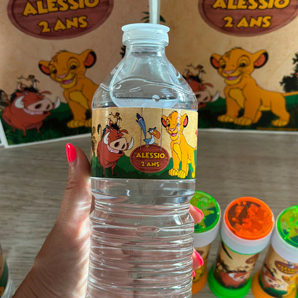 BOUTEILLE D'EAU 50CL ( 4 Etiquettes)