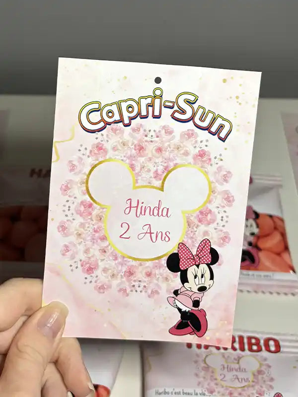 ETIQUETTE CAPRISUN (par 4)